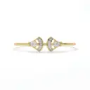 Fan Motif Diamond Designer Bangle 