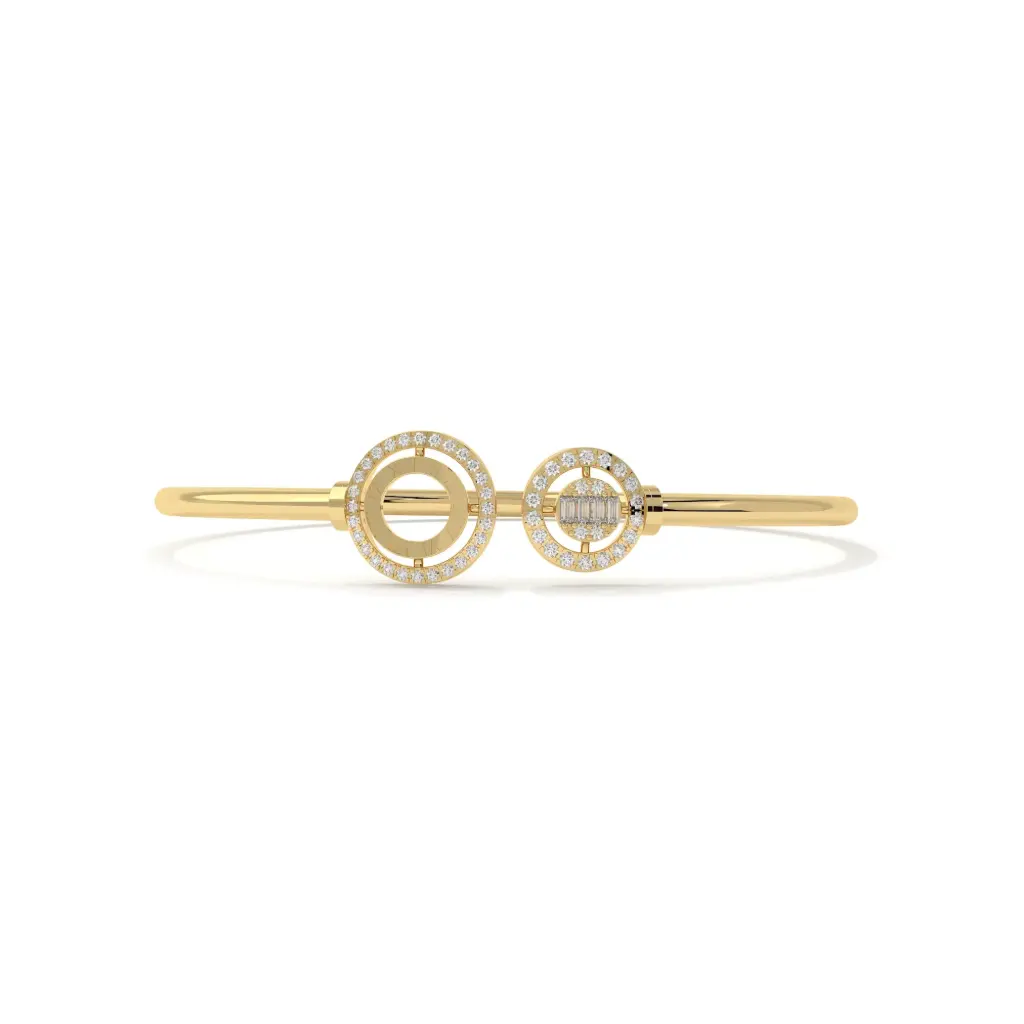 Infinity Glow Diamond Bangle 