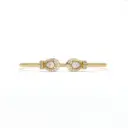 Teardrop Halo Diamond Open Bangle 