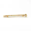 Geometric Baguette & Pavé Diamond Statement Bangle 