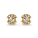 Luna Crest Diamond Studs 