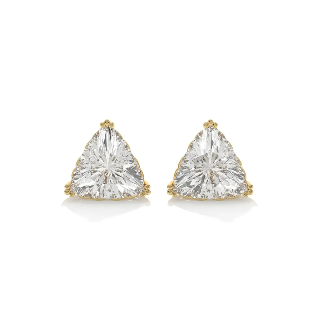 Trilliant Brilliance Diamond Studs 