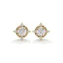 Radiant Compass Diamond Studs 