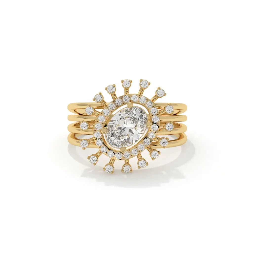 Starlit Majesty Diamond Ring 
