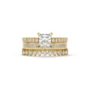 Cushion Crown Luxe Stack Ring 