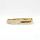 Greek Key Diamond-Studded Men's Bracelet 