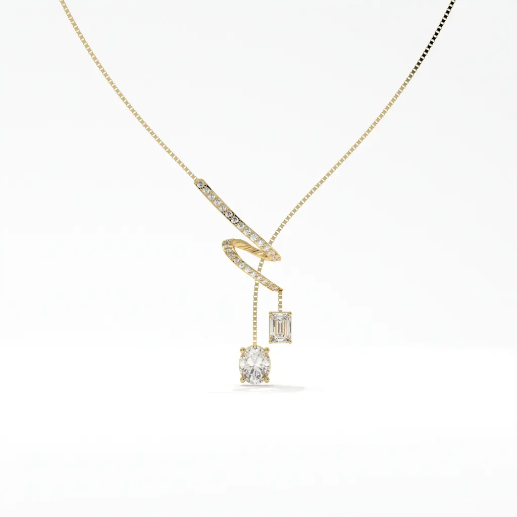 Twirl Of Elegance Necklace 