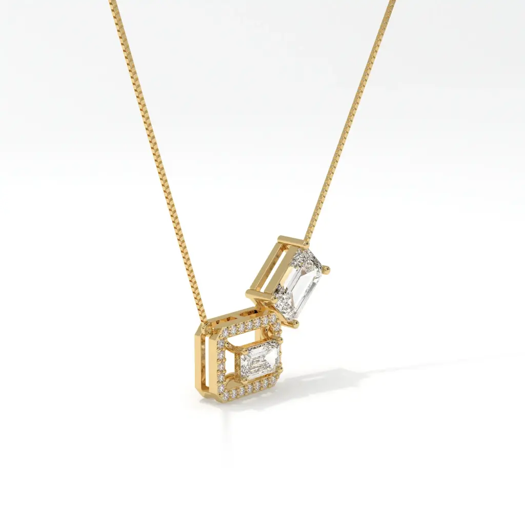 Twin Radiance Necklace